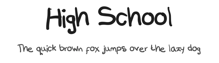 High School