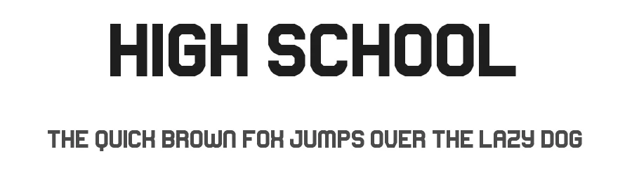 High School