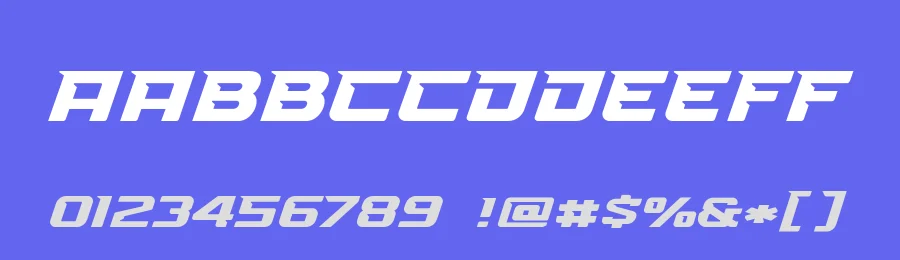 High Speed by 177Studio — Display Font — thumbnail 3