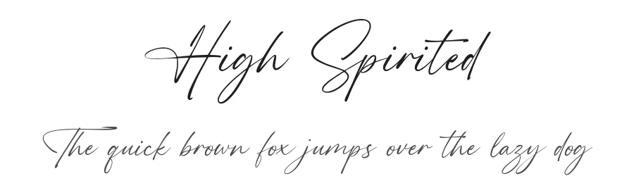 High Spirited