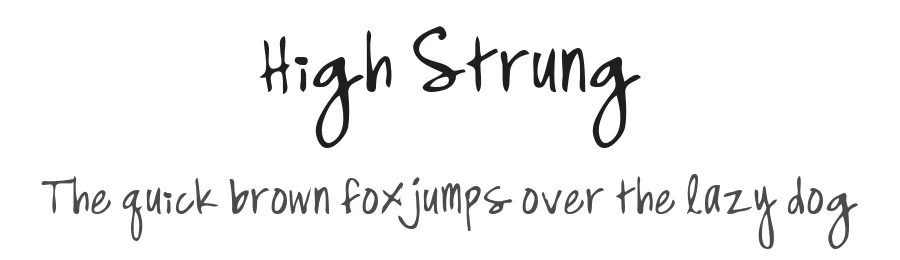 High Strung