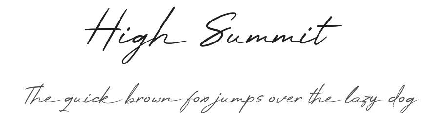 High Summit