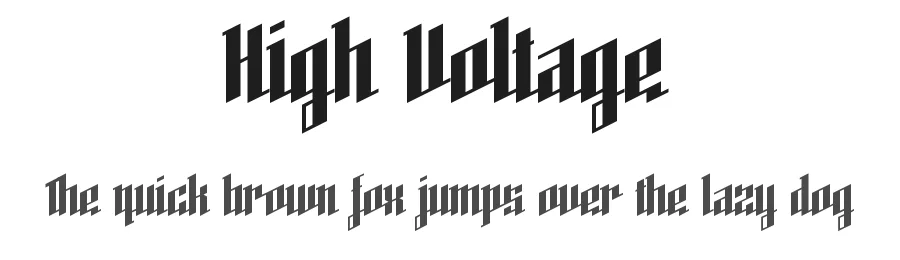 High Voltage