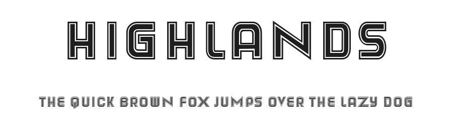 Highlands by Vladimir Nikolic — Sans Serif Font