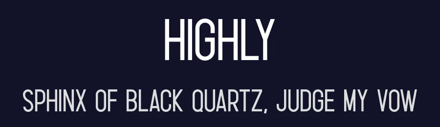 Highly by Garisman Studio — Sans Serif Font — thumbnail 2