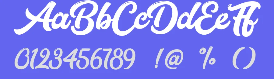 Highschool by Cat.B — Script Handwritten Font — thumbnail 3