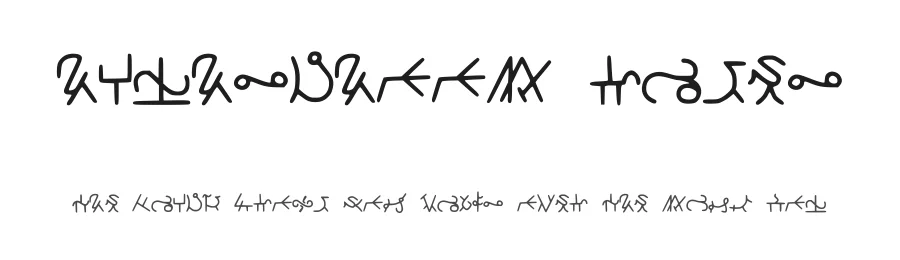Highschool Runes by HoMFont — Dingbats Font