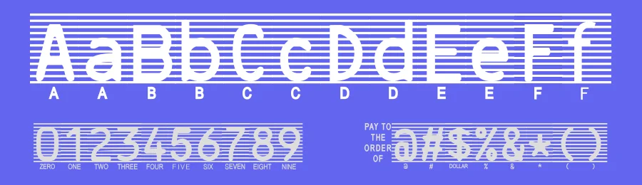 High Security by John Tetreault — Display Font — thumbnail 3