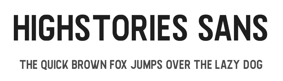 Highstories Sans