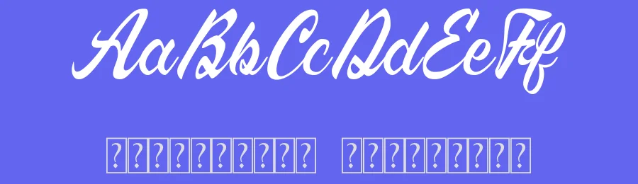 Hightide by 38.lineart — Script Handwritten Font — thumbnail 3