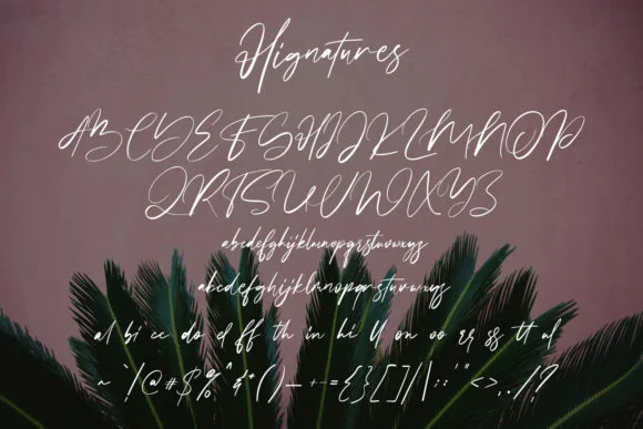 Hignatures Font by Maulana Creative — Script Handwritten Font — thumbnail 7