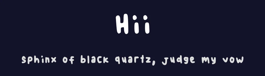 Hii by Random Skies — Script Handwritten Font — thumbnail 2