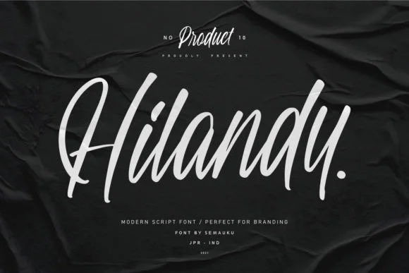 Hilandy Font by Semauku — Script Handwritten Font