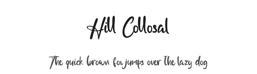 Hill Collosal