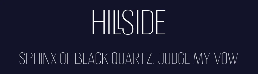 Hillside by Namara Creative — Sans Serif Font — thumbnail 2