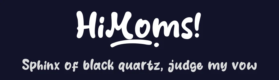 HiMoms by Khurasan — Decorative Font — thumbnail 2