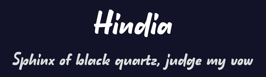 Hindia by Lafontype — Script Handwritten Font — thumbnail 2