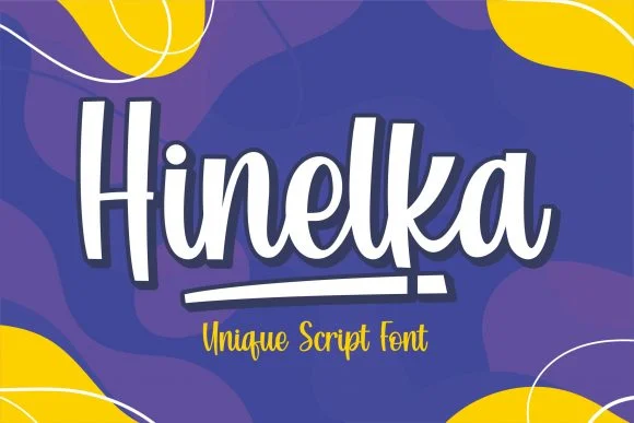 Hinelka Font by awansenja.type — Script Handwritten Font