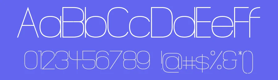 Hinge by Bud White — Sans Serif Font — thumbnail 3
