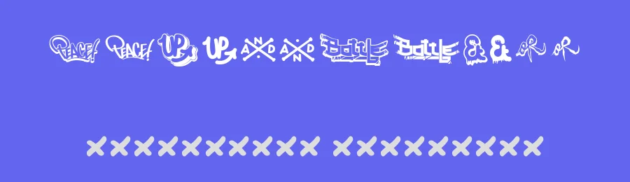 Hip Hop Lab 1 by Qkila — Dingbats Font — thumbnail 3