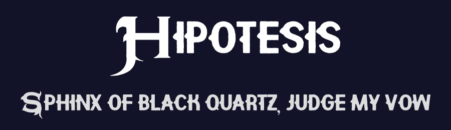 Hipotesis by Arendx Studio — Decorative Font — thumbnail 2