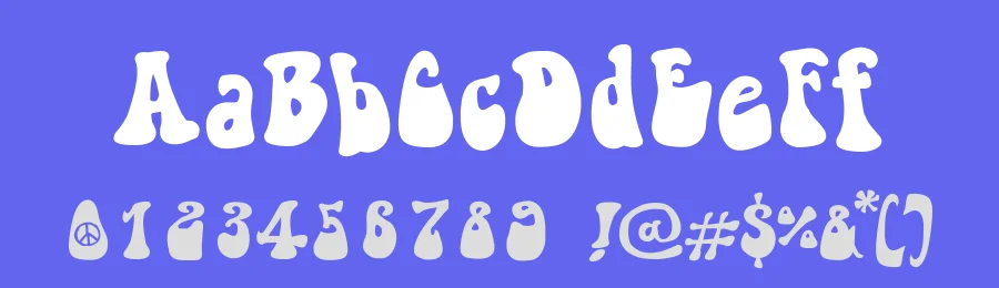 Hippie Movement by Galdino Otten Fonts — Decorative Font — thumbnail 3
