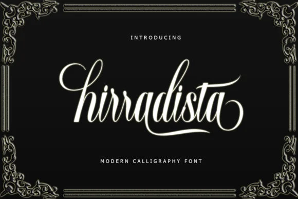 Hirradista Script Font by rastype1010 β Script Handwritten Font