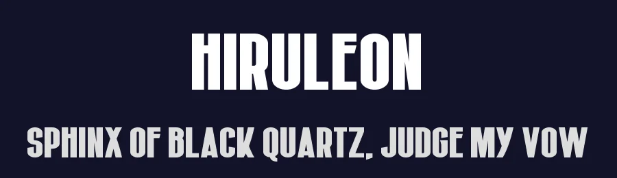 Hiruleon by Chequered Ink — Sans Serif Font — thumbnail 2