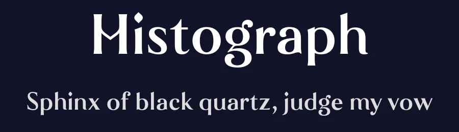 Histograph by Digitype Studio — Sans Serif Font — thumbnail 2