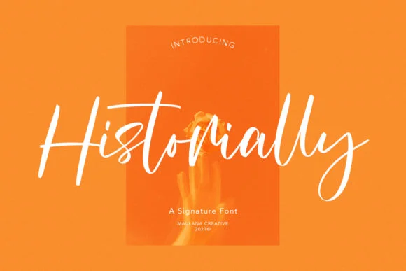 Historially Font by Maulana Creative — Script Handwritten Font