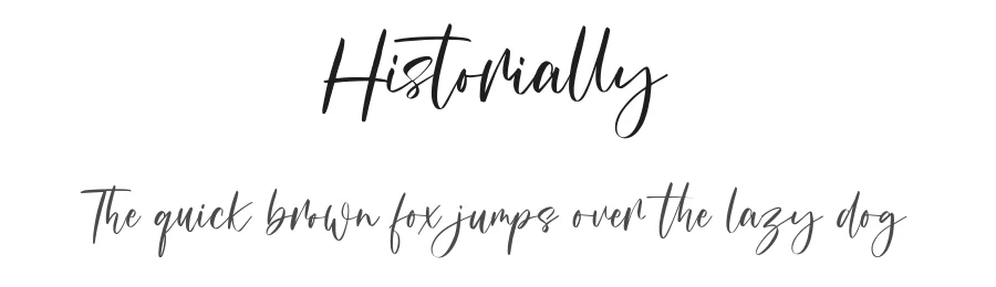 Historially
