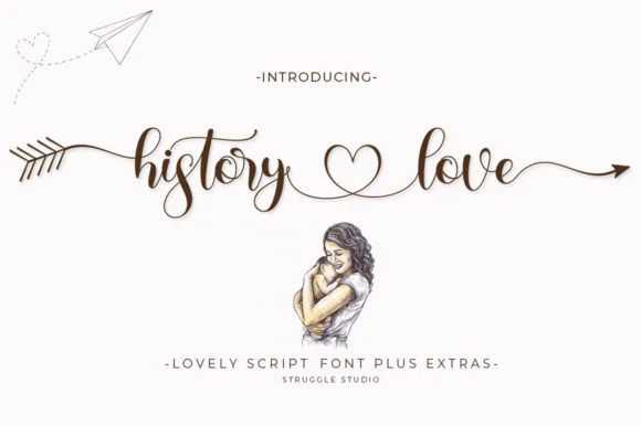 History Love Font by Struggle Studio — Script Handwritten Font — thumbnail 8