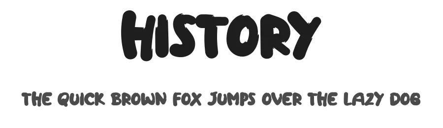 History