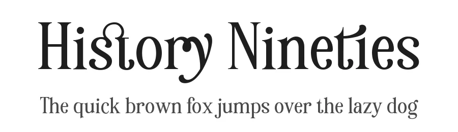 History Nineties