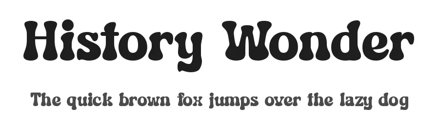 History Wonder by Timelesstype Studio — Decorative Font