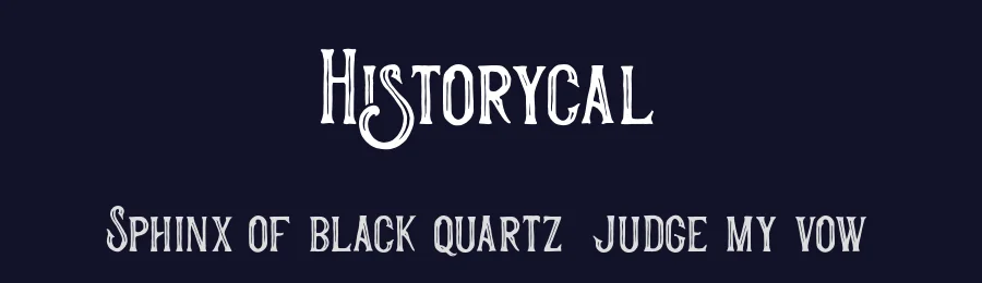 Historycal by Dikas Studio — Decorative Font — thumbnail 2