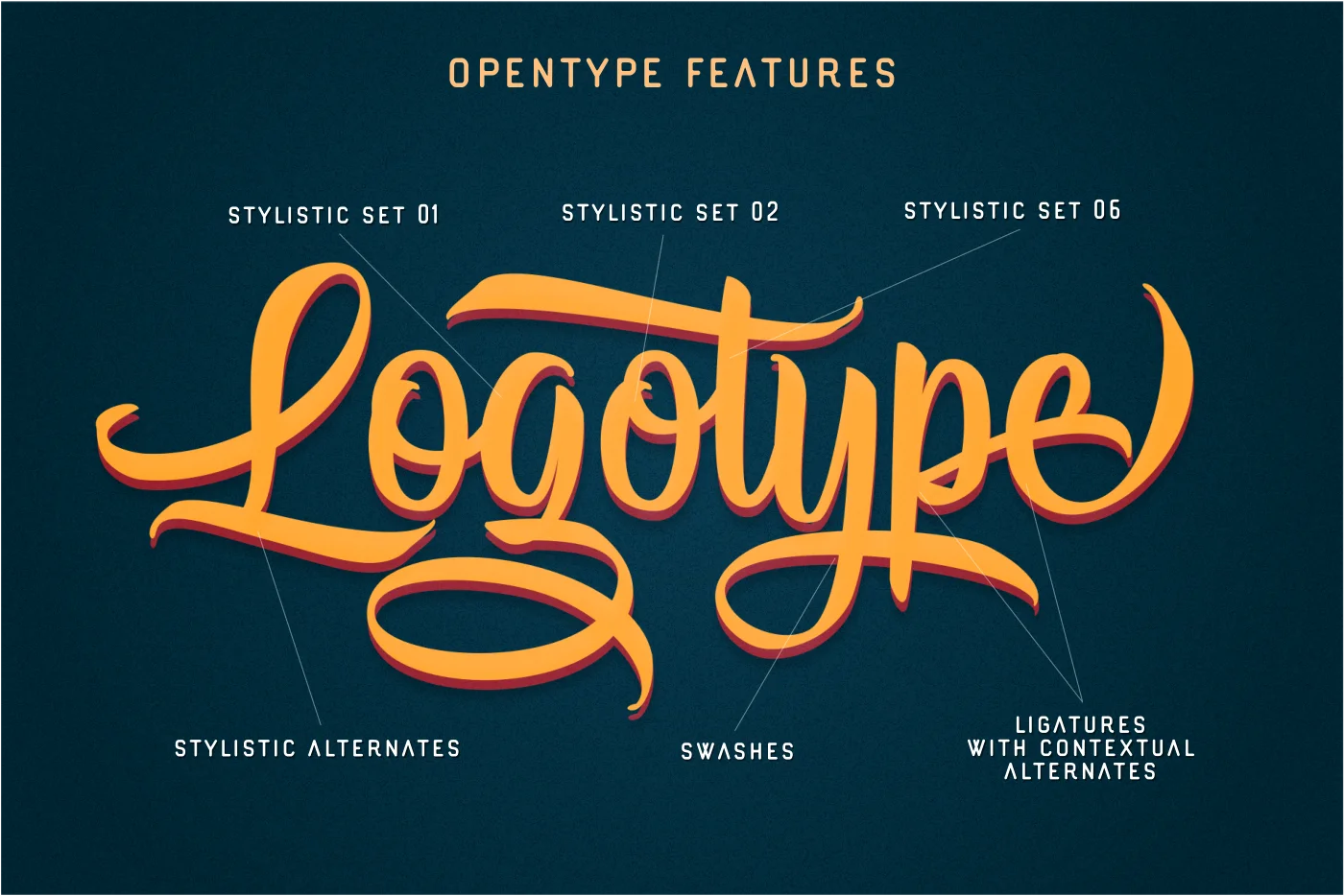 Hisyam Font by hptypework — Script Handwritten Font — thumbnail 4