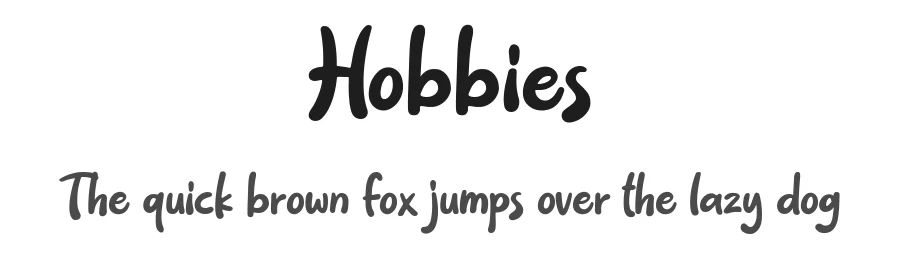 Hobbies