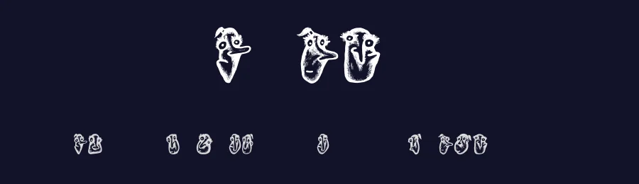 Hoder by Vladimir Nikolic — Dingbats Font — thumbnail 2