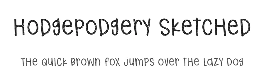Hodgepodgery Sketched