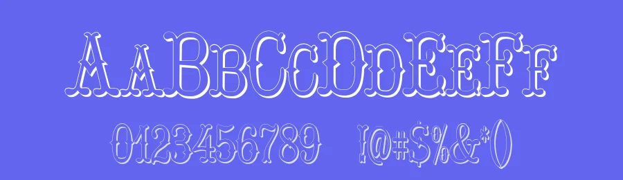 Hoedown by Dieter Steffmann — Decorative Font — thumbnail 3