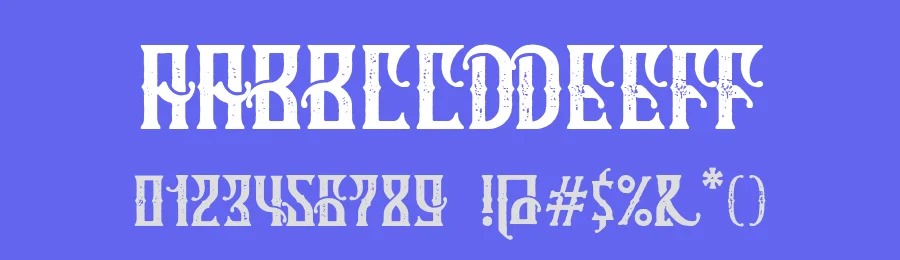 Hold Fast by Woodcutter — Decorative Font — thumbnail 3