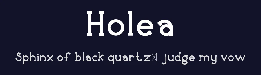 Holea by Edric Studio — Sans Serif Font — thumbnail 2