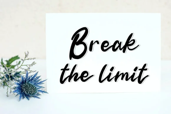 Holiday Font by FL Space by FL Space — Script Handwritten Font — thumbnail 3