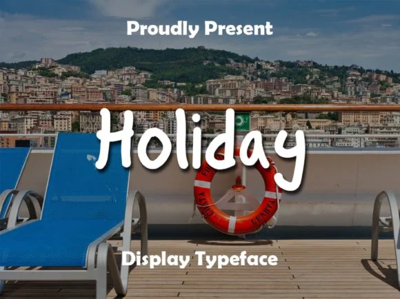 Holiday Font by rangkaiaksara by rangkaiaksara — Script Handwritten Font