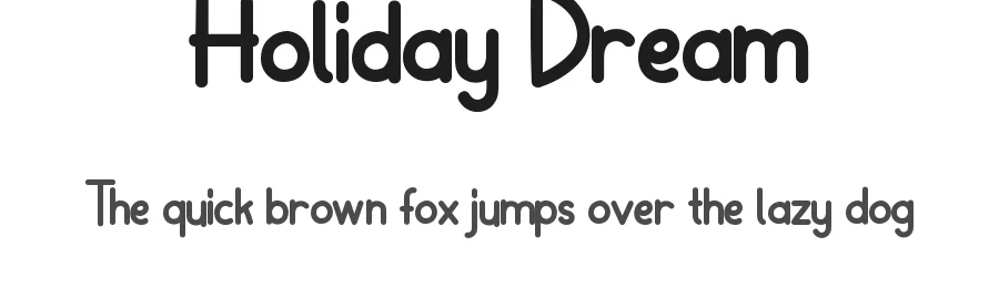 Holiday Dream