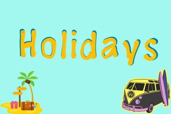 Holidays Font by PJ Fonttein — Script Handwritten Font