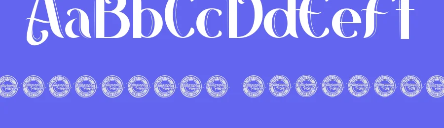 Hollanburg by Calligraphy Fonts — Decorative Font — thumbnail 3