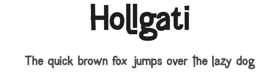 Hollgati by Grontype — Decorative Font