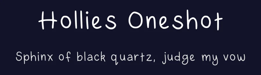 Hollies Oneshot by HollieInk — Script Handwritten Font — thumbnail 2